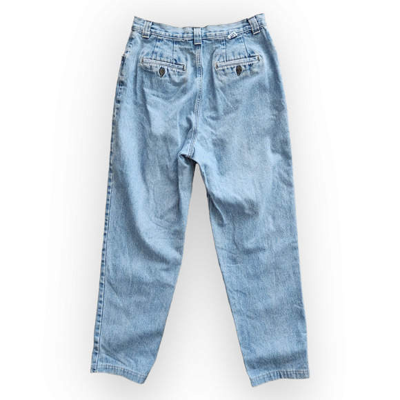 Lee Vintage Light Wash High Rise Mom Jeans 10 - Picture 5 of 10